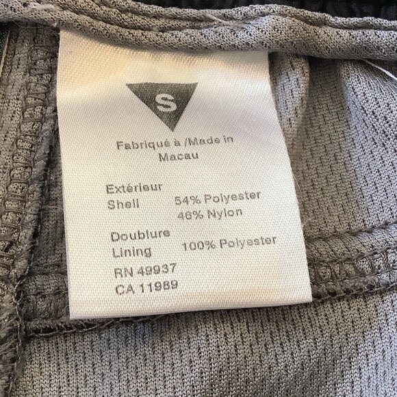 Tail Tech Pants Size Small Black Nylon Blend Athletic Rouched Legs Gym Tie Waist - Picture 13 of 14